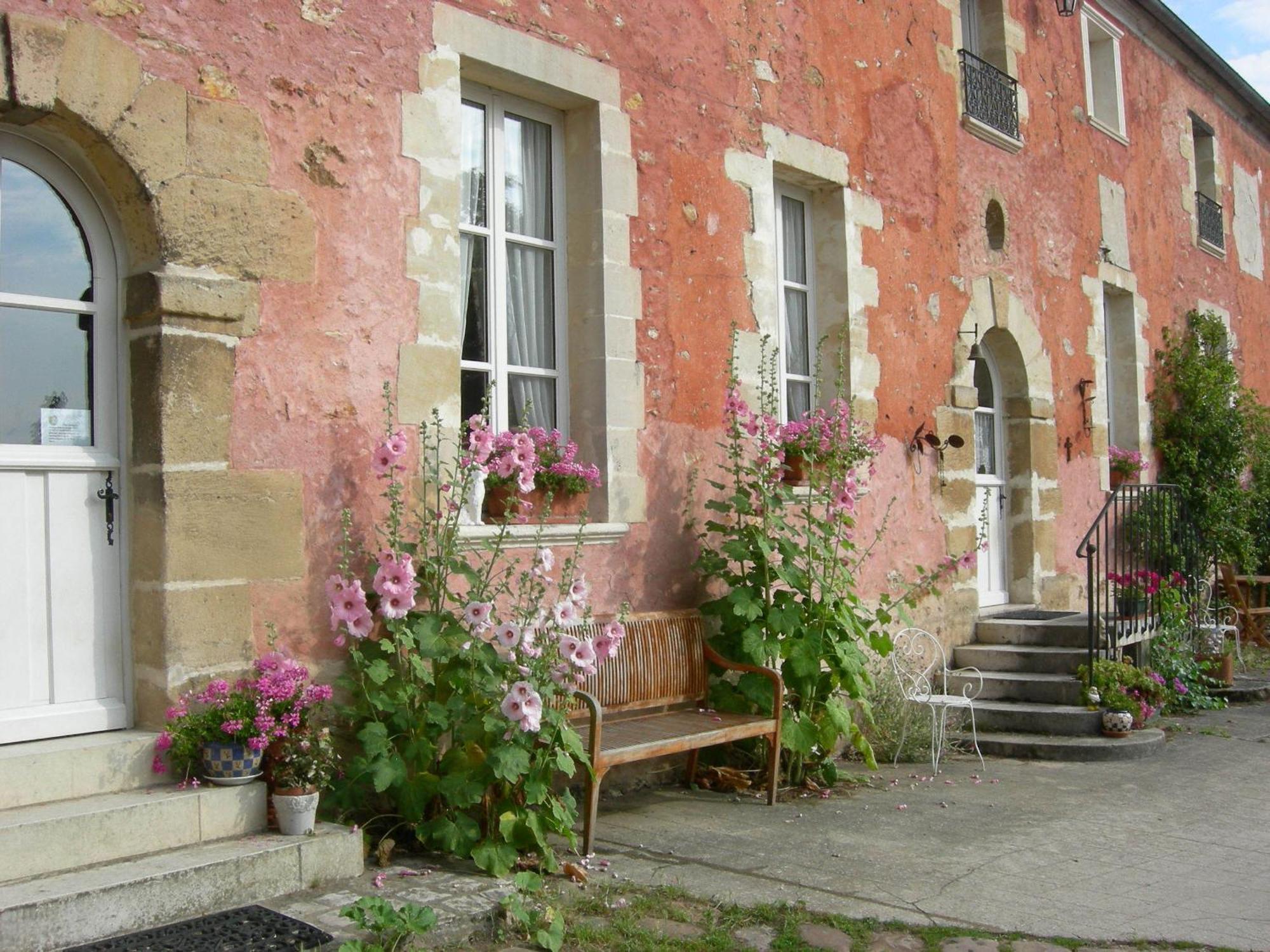 La Ferme Rose Bed and Breakfast Cergy Buitenkant foto