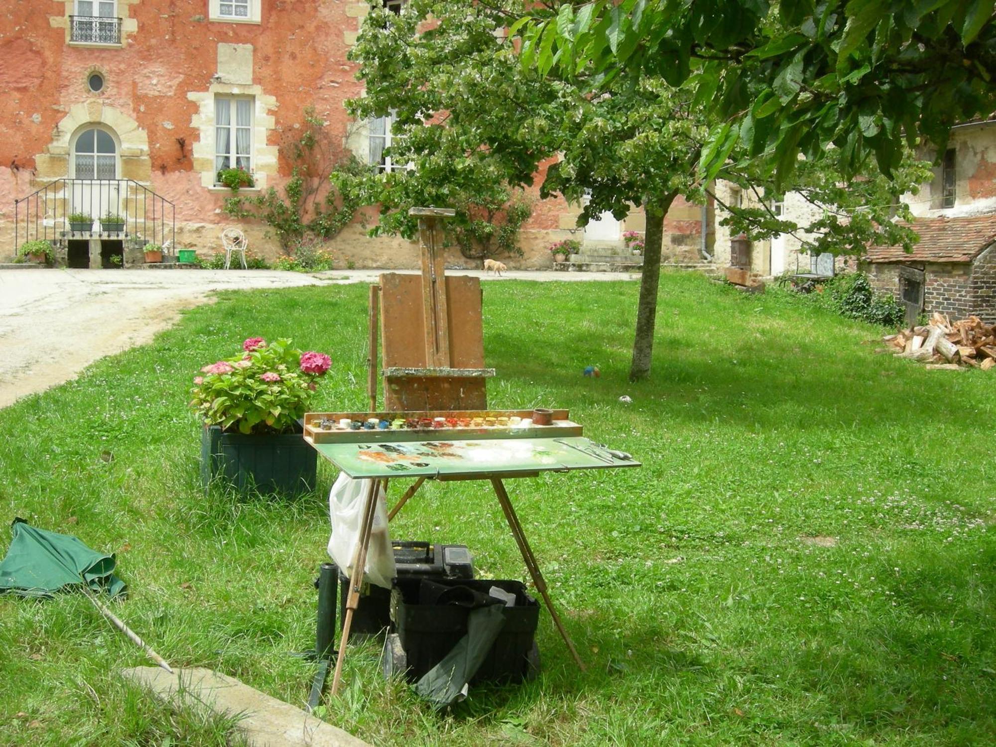 La Ferme Rose Bed and Breakfast Cergy Buitenkant foto